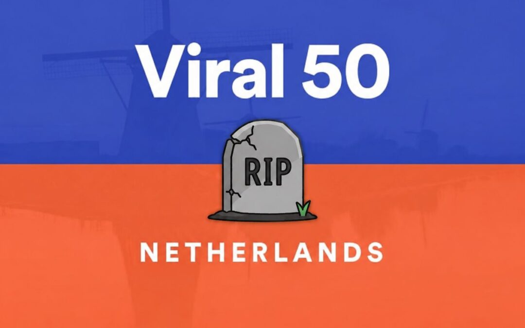 Spotify trekt stekker uit de Viral Chart 📊